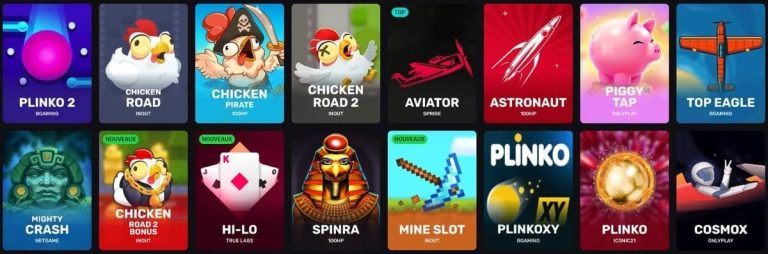 Bet Riviera Casino Crash Games